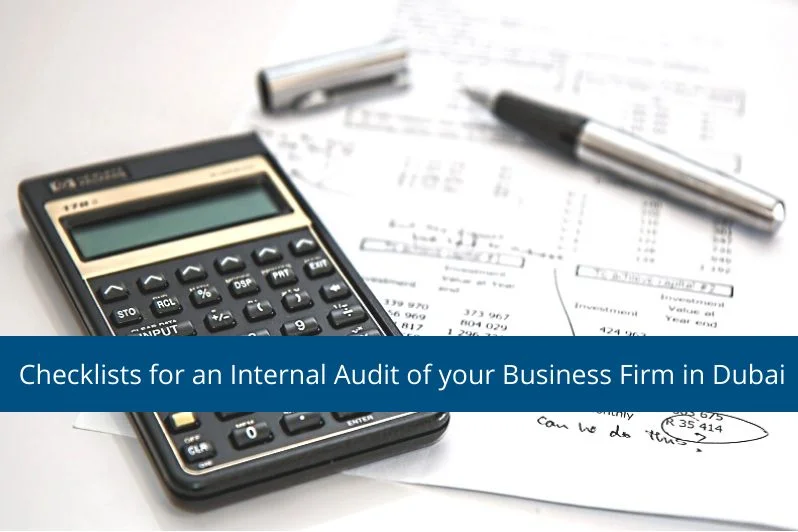 Internal Audit Checklist for Company