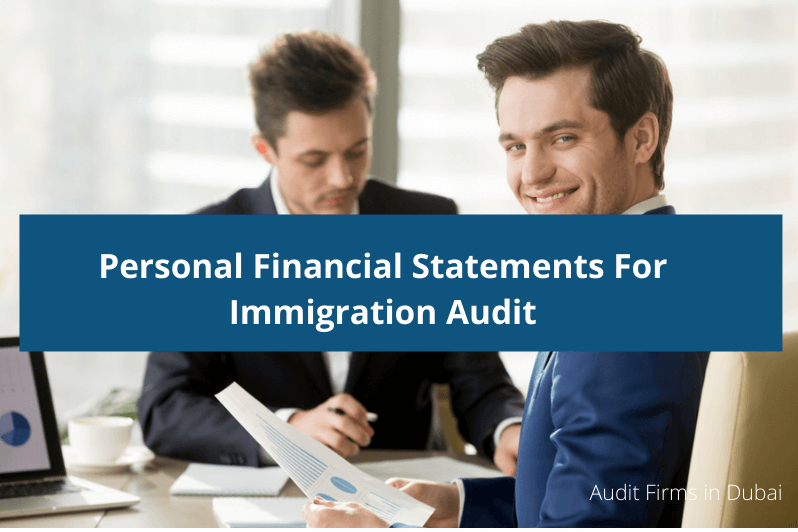 Personal Financial Statements For Immigration Audit